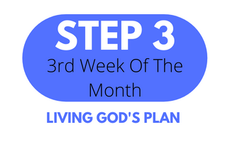 Step 3: We'll find out how you can live out God's plan for Cornerstone and for you.